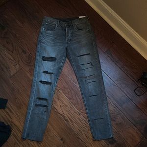 American Eagle ripped jeans